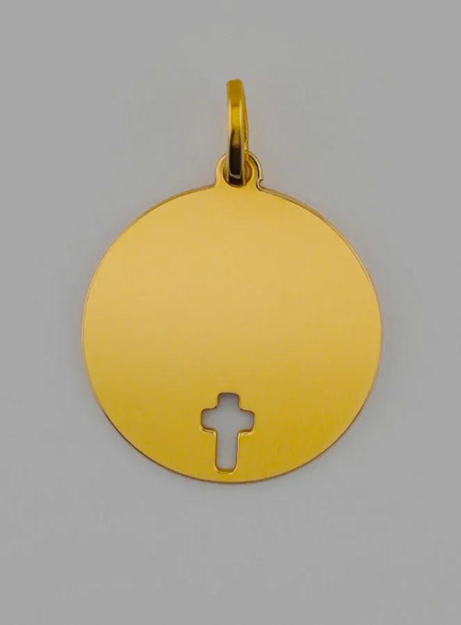 Hanger Kruis van Jezus - 16mm - Massief Goud 18 Karaat (pic 4)