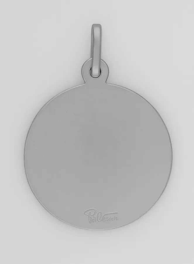 Medaille Heilige Judas 925 Rhodium Zilver - 21mm (pic 3)