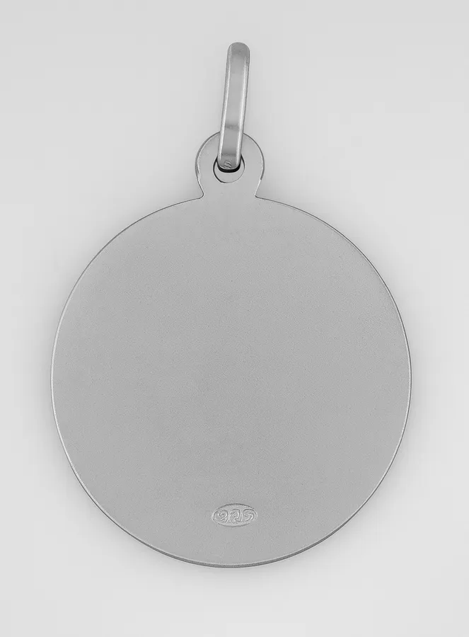 Medaille Onze-Lieve-Vrouw van Guadalupe 925 Rhodium Zilver - 21mm (pic 3)