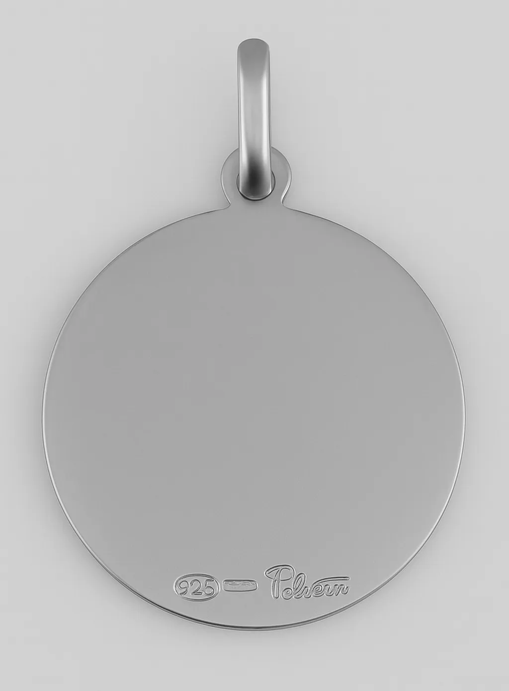 Hanger Heilige Judas 925 Rhodium Zilver - 23mm (pic 2)