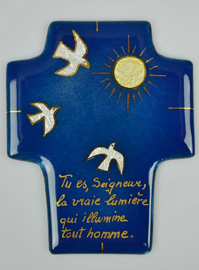 Kruis Vormsel Geschenk met Libanon-Emaille (pic 2)