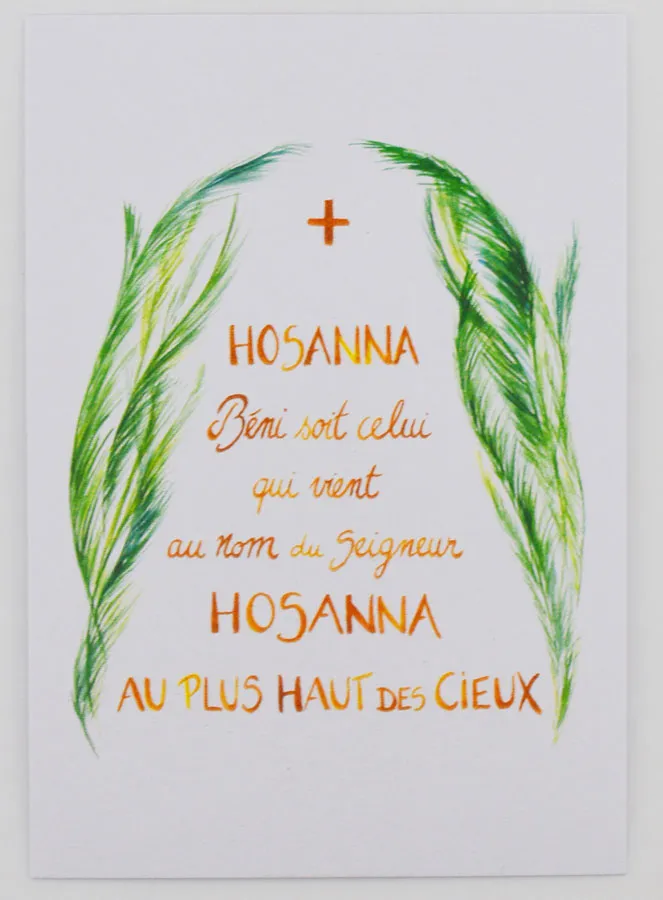 Gebedskaart - Hosanna in de hoogste Hemel (pic 1)