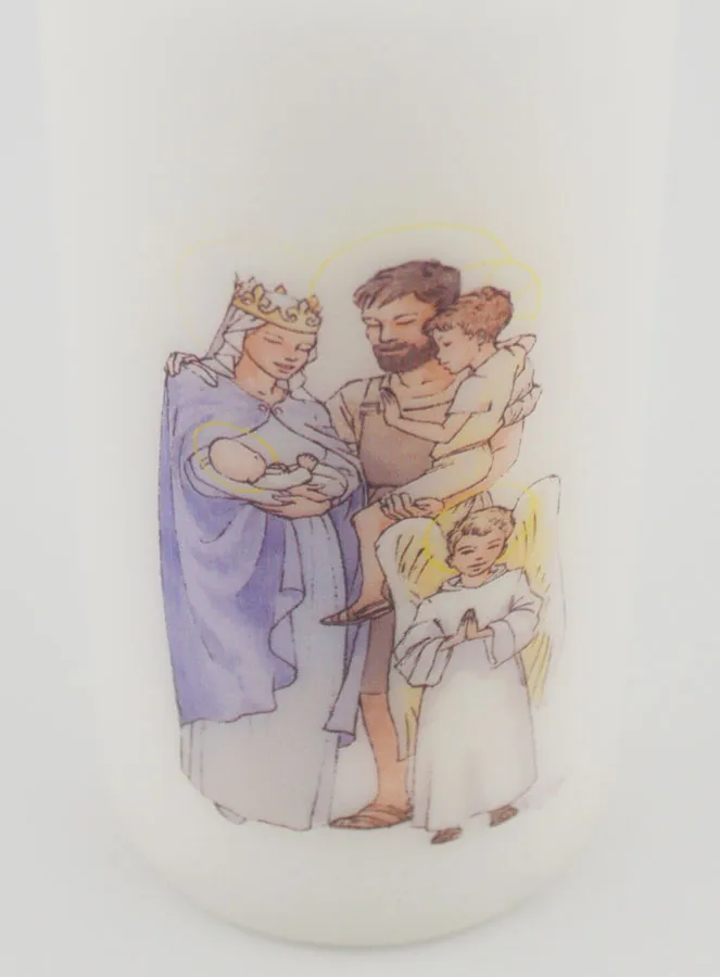 Kaars Heilige Familie van Barmhartigheid (pic 4)