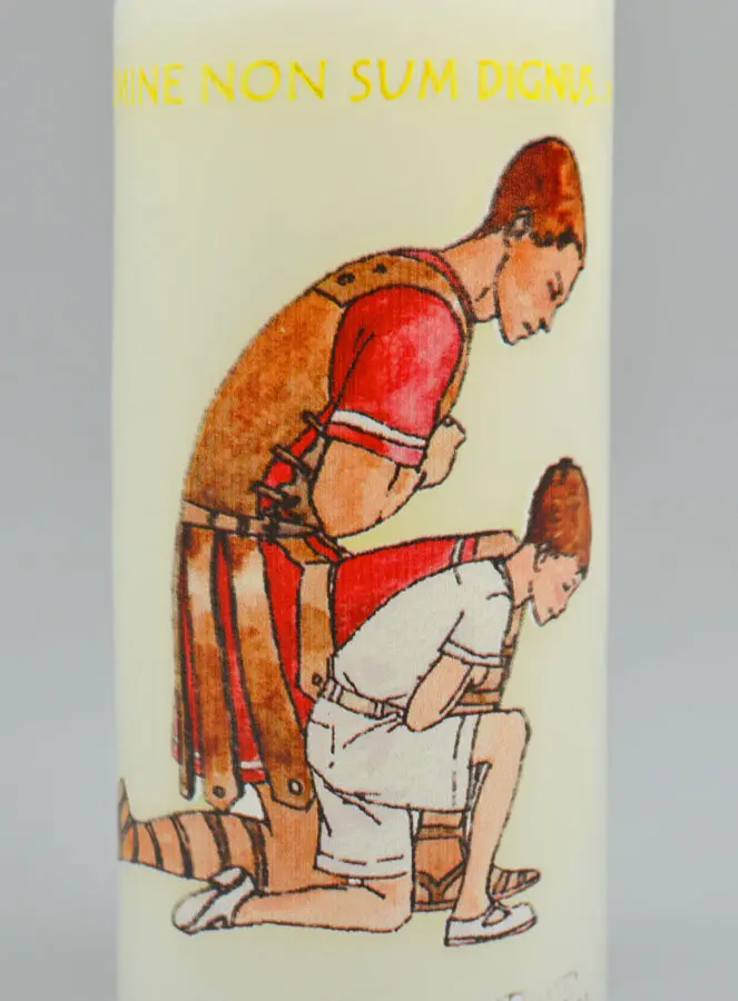 Kaars Eerste Communie - Centurion en Jongen met Bruin Haar (pic 3)