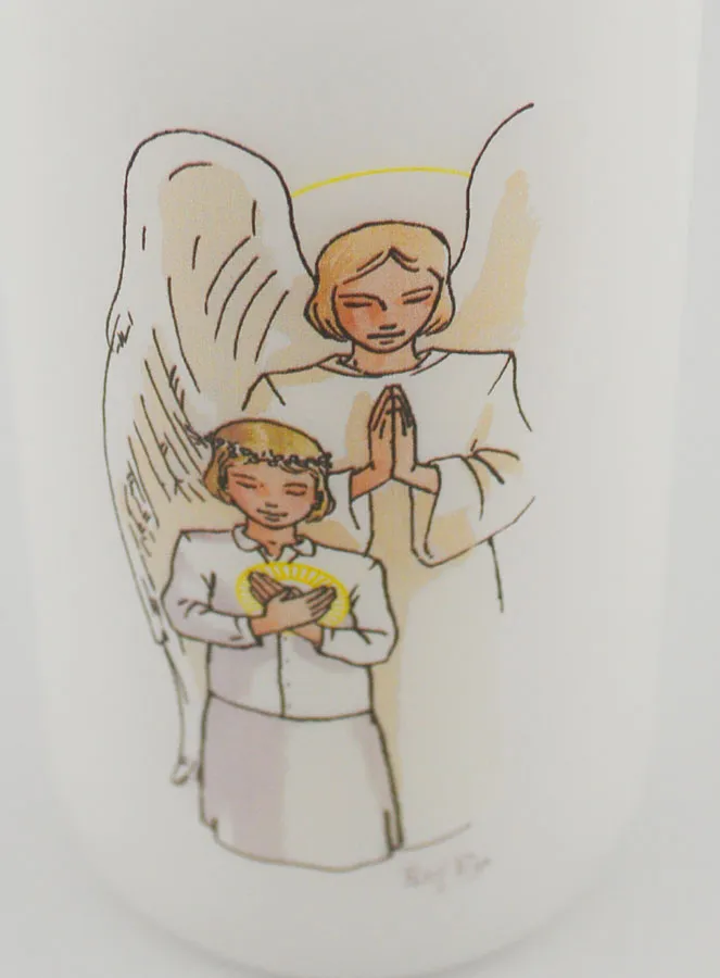 Communie Kaars Dankgebed - Blond Meisje (pic 4)