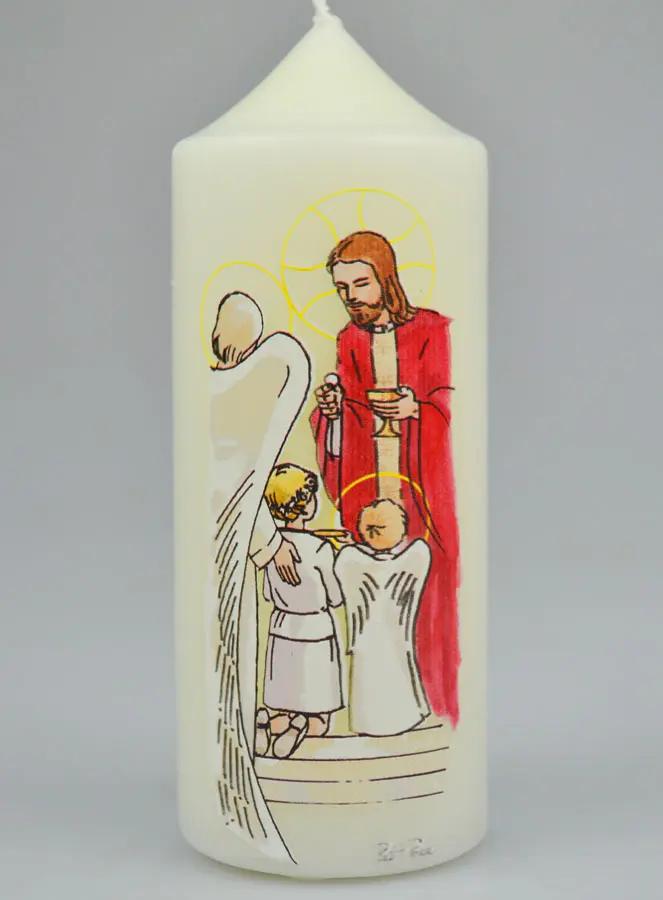 Kaars Eerste Communie Brood der Engelen - Blond Meisje (pic 2)