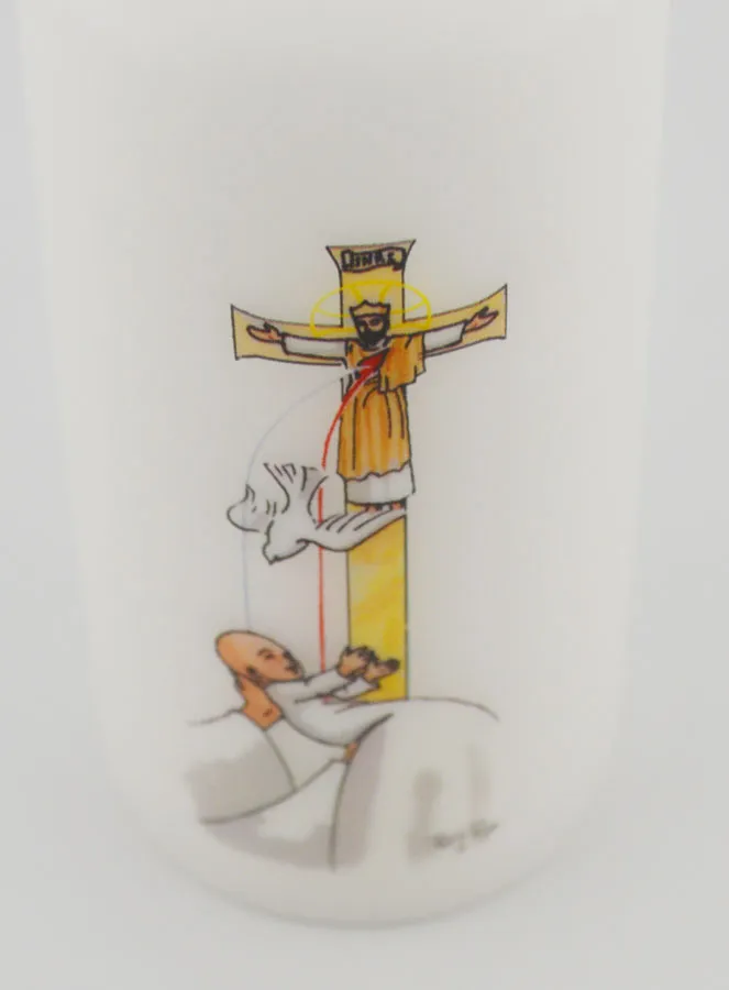 Doop Kaars - Duif van de Heilige Geest (pic 4)