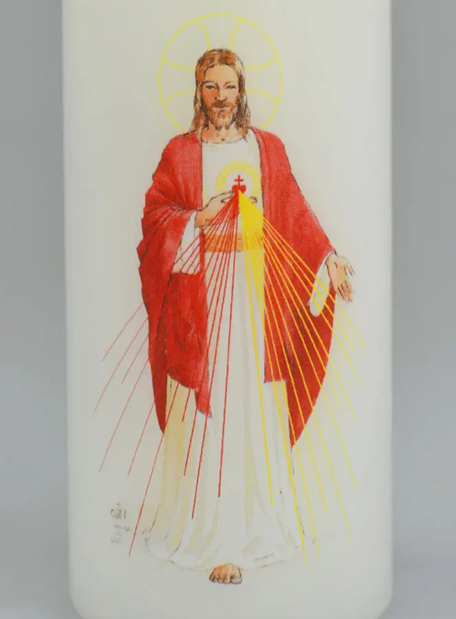 Kaars Heilig Hart van Jezus (pic 3)