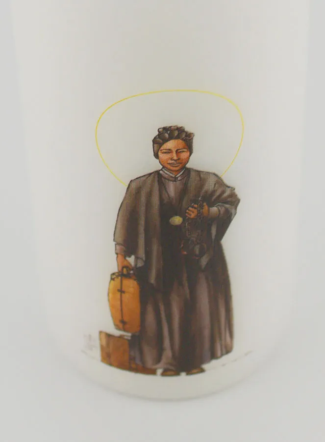 Religieuze Kaars Heilige Bakhita (pic 4)