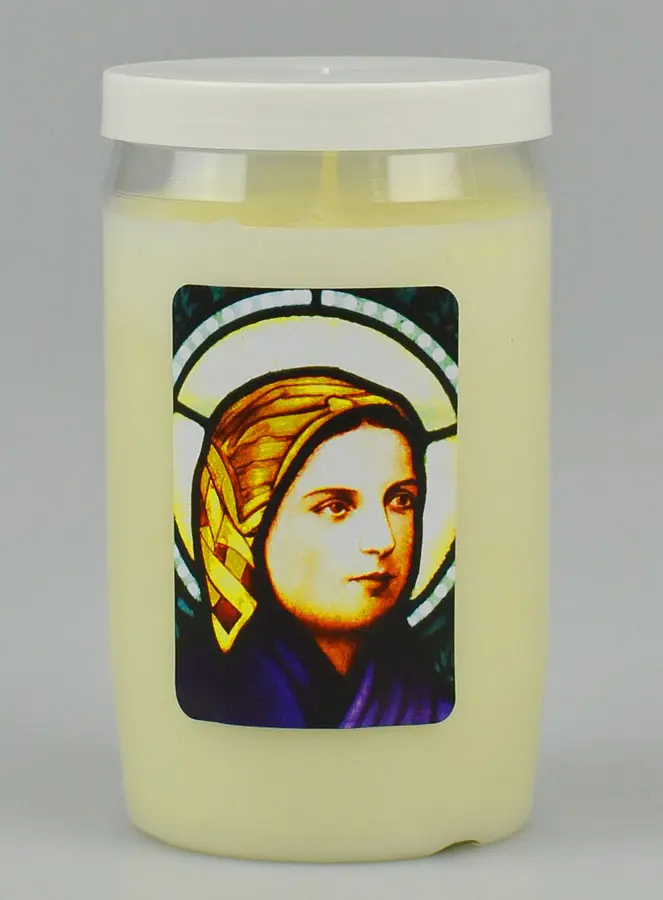Devotie Kaars Heilige Bernadette Soubirous - Drie Dagen (pic 2)