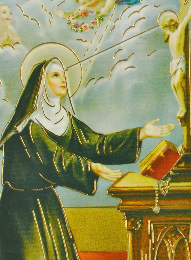 Religieuze Icoon Heilige Rita - 15 cm (pic 3)