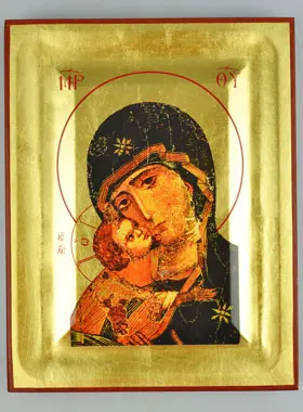 Icoon Maria - Moeder Gods van Vladimir - 18cm (pic 1)