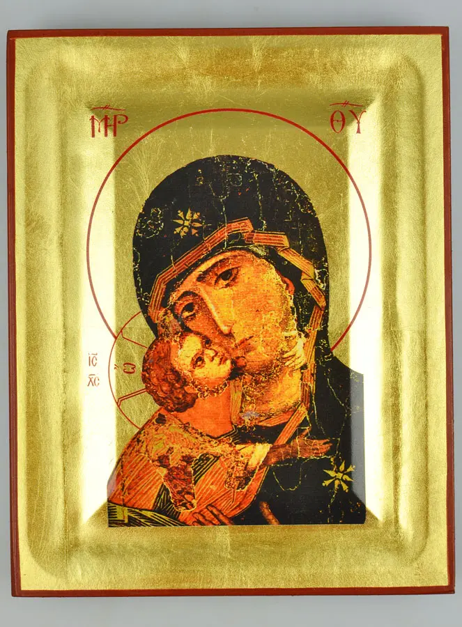Icoon Maria - Moeder Gods van Vladimir - 18cm (pic 2)