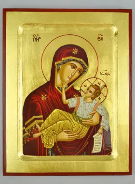 Religieuze Icoon Maagd Maria Vol van Genade 22cm (pic 1)