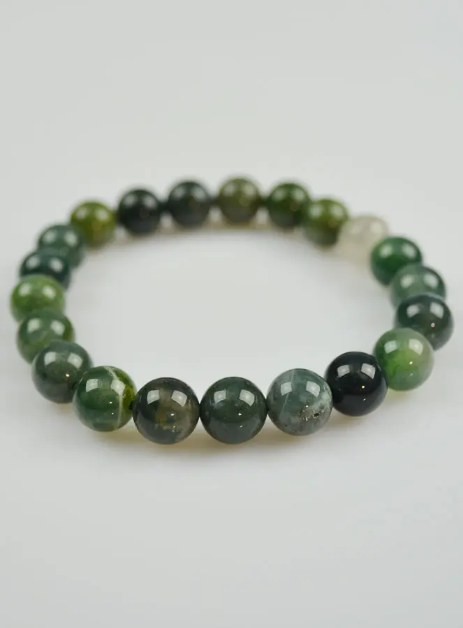 Edelsteen Armband Mos Agaat (pic 3)