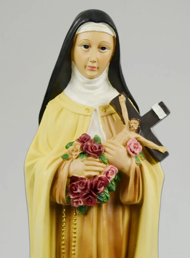 Groot kerkbeeld Heilige Theresa - 60cm (pic 4)