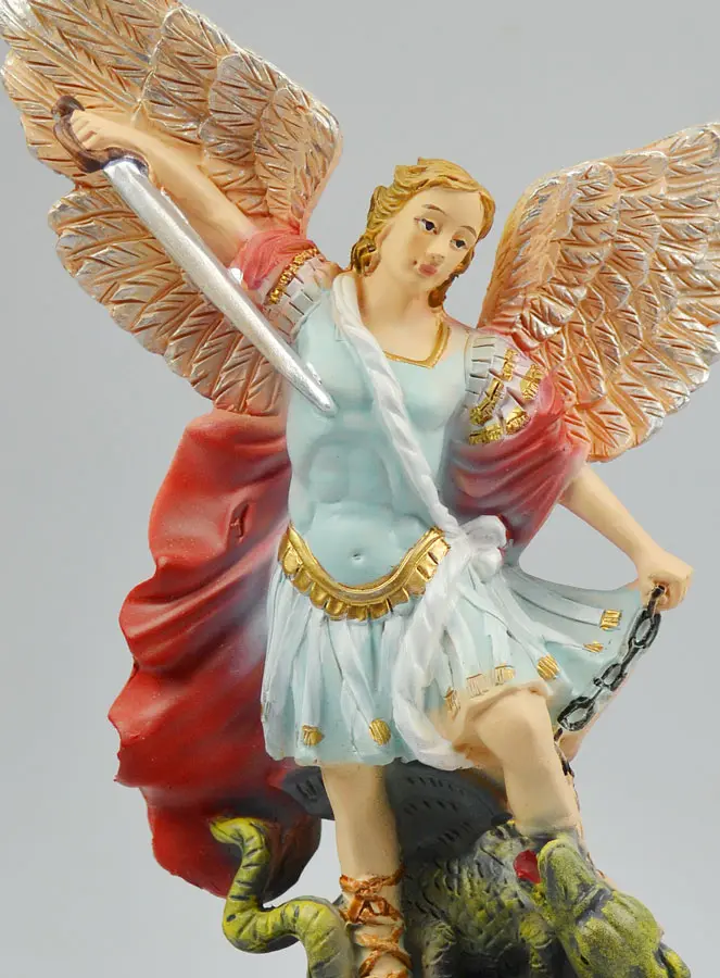 Harsen Beeld van Sint Michaël de Aartsengel - 20cm (pic 3)