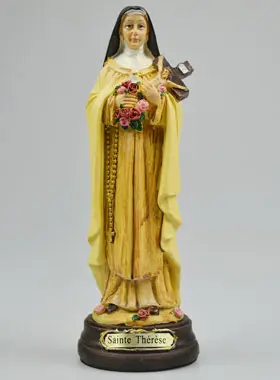 Beeld Heilige Theresia van Kunsthars - 20cm (pic 1)