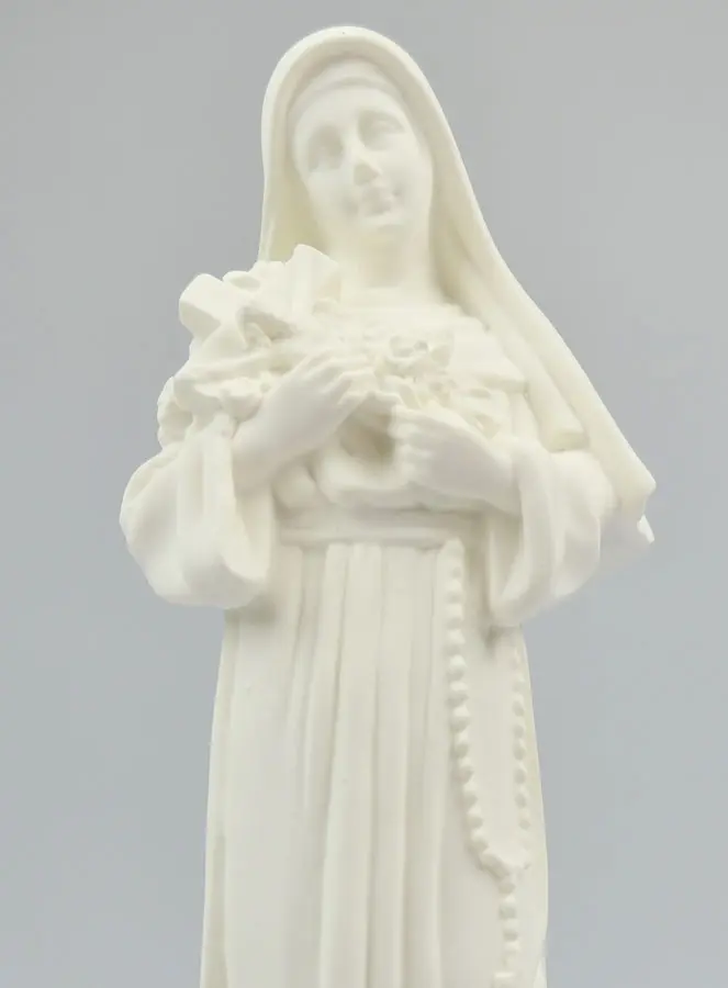 Albast Beeld Heilige Rita - 19cm (pic 3)