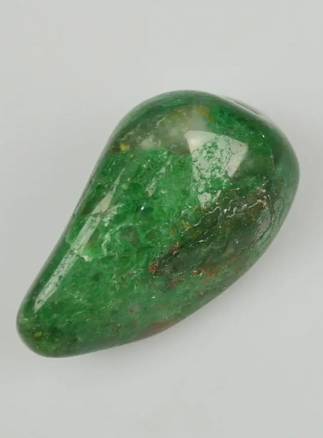 Groene Chalcedoon Trommelsteen uit Brazilië (pic 4)