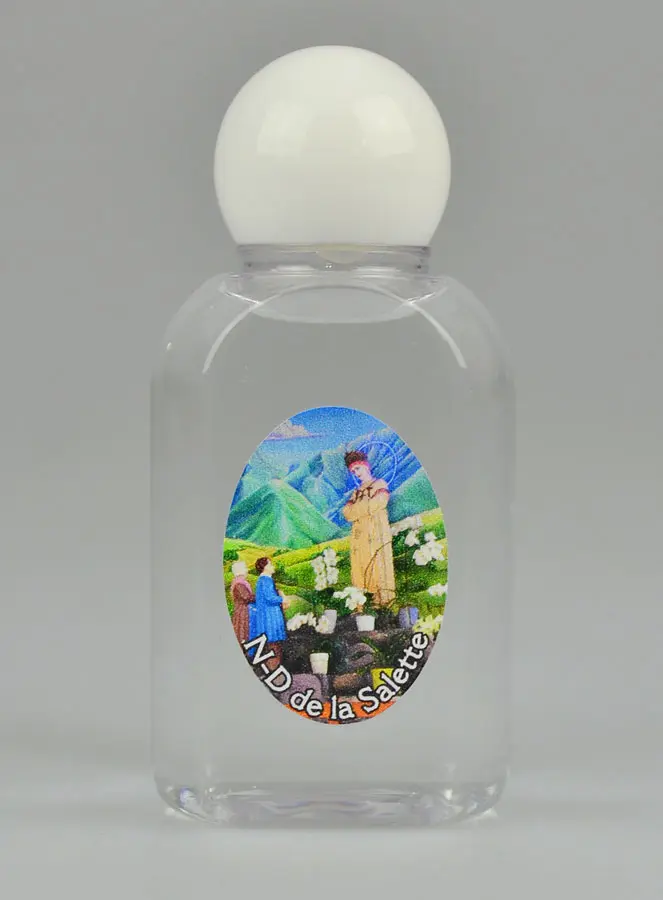 Lourdes Water 50ml - Afbeelding Onze Lieve Vrouw van La Salette (pic 2)