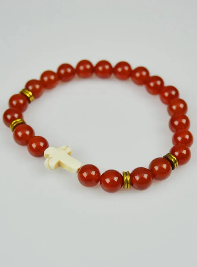 Religieuze Edelsteen Armband - Carneool (pic 3)