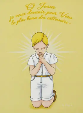 Eerste Communiekaart - O Jezus - Voor een Jongen (pic 1)