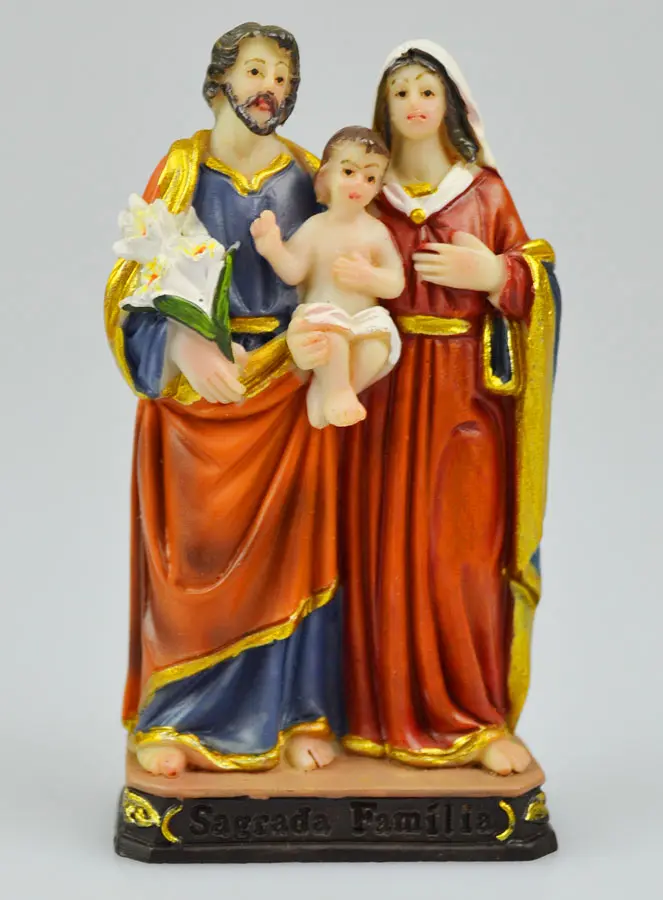 Beeld van de Heilige Familie - 8cm (pic 2)