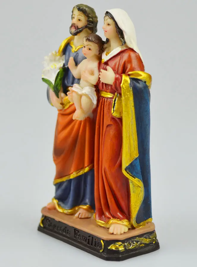 Beeld van de Heilige Familie - 8cm (pic 3)