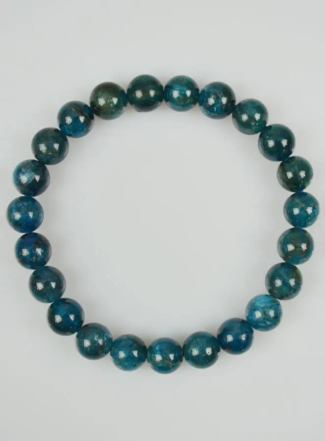 Armband van Apatiet Edelsteen Categorie A - 8mm (pic 2)