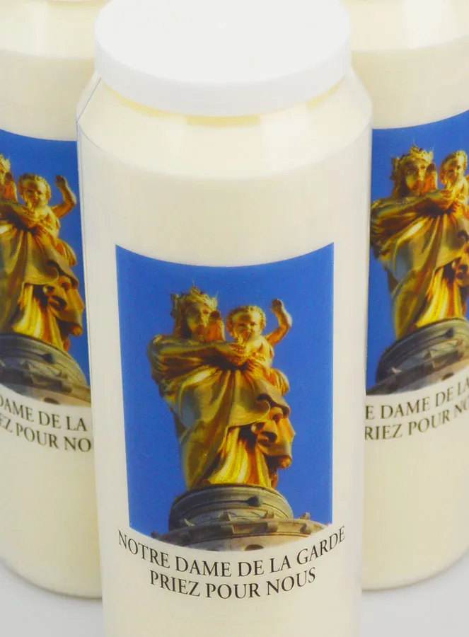 3 Noveenkaarsen Onze Lieve Vrouw van de Wacht - 17.5cm (pic 4)