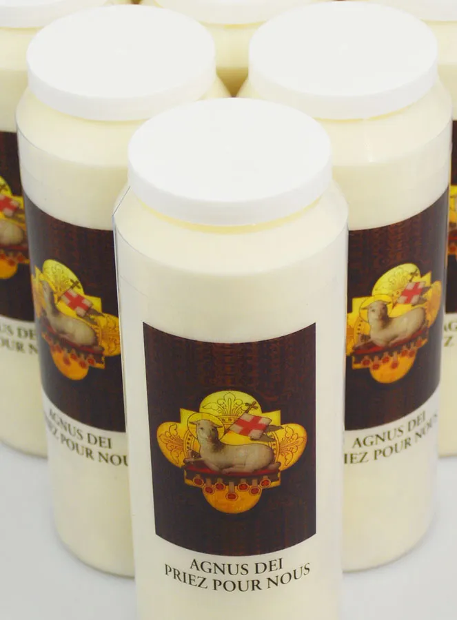 10 Noveen Kaarsen Agnus Dei - 17,5 cm (pic 4)