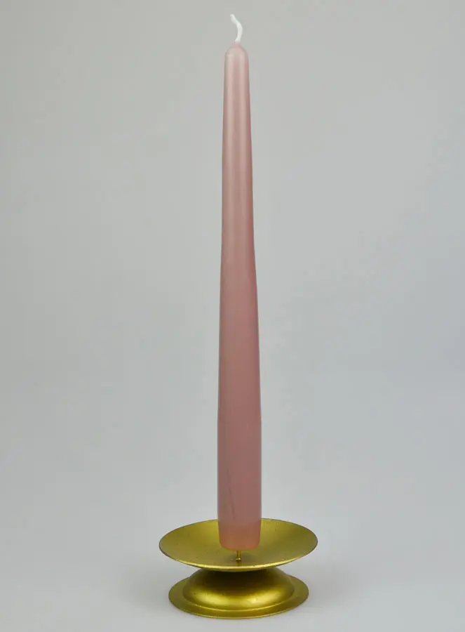 Gotische Kaars Kleur Woodrose - 25cm (pic 2)
