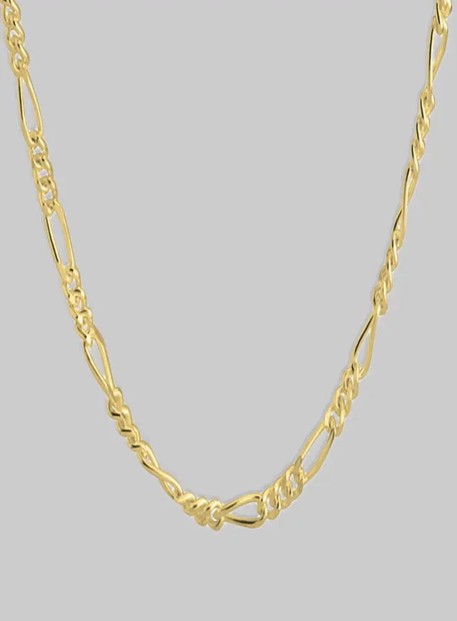 Verguld Collier Figaro Schakel - 40cm (pic 1)