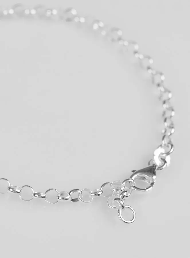 Armband 925 Zilver - Jasseron Schakel 3mm (pic 4)