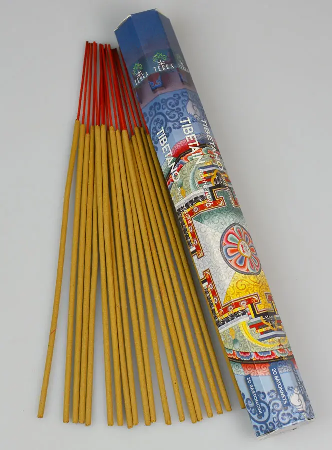 Wierookstokjes 20g - Tibetaans - Houtskoolvrij (pic 1)