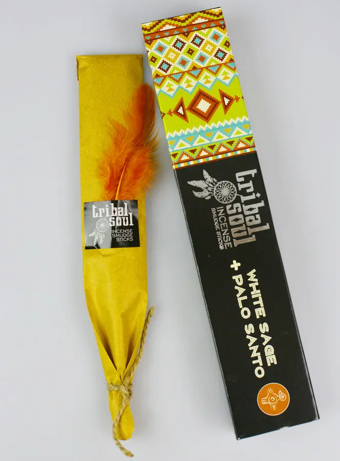 Wierookstokjes Tribal Soul - Witte Salie en Palo Santo 15g (pic 1)