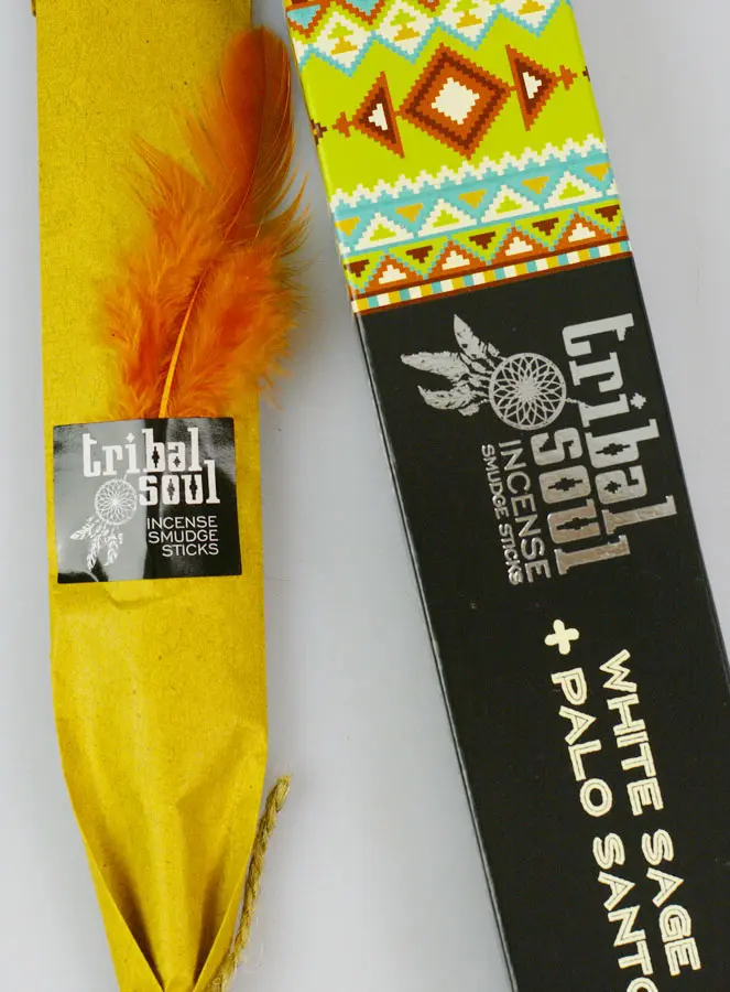 Wierookstokjes Tribal Soul - Witte Salie en Palo Santo 15g (pic 3)