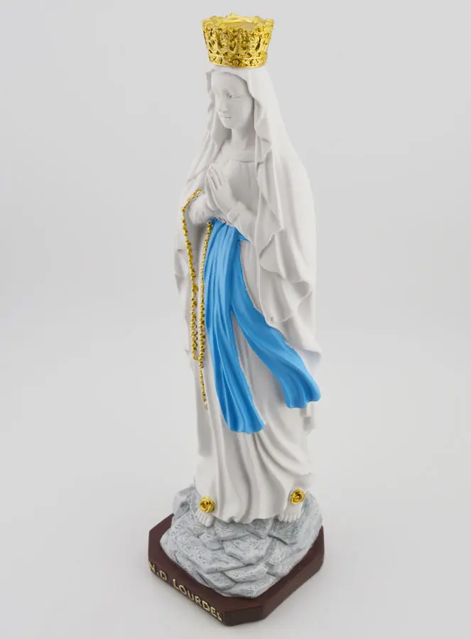 Maria gekroond religieus beeld - 25cm (pic 3)