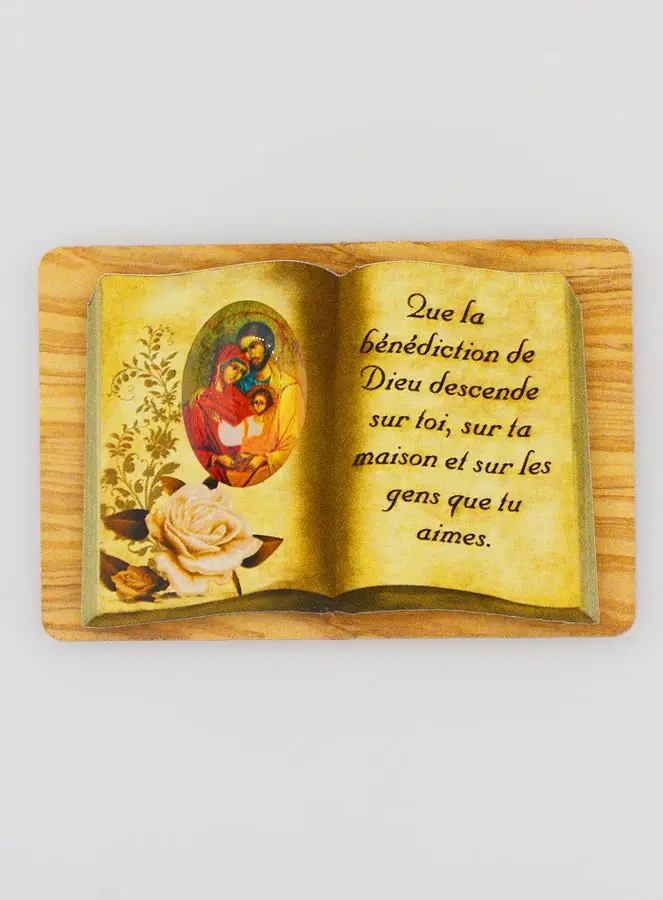 Boek Ezel 6cm - Heilige Familie (pic 1)