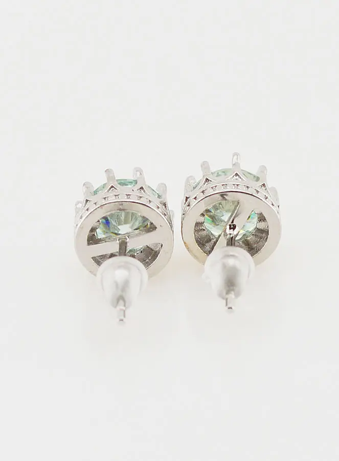 Solitaire Oorbellen - Moissaniet AA 6mm (pic 4)