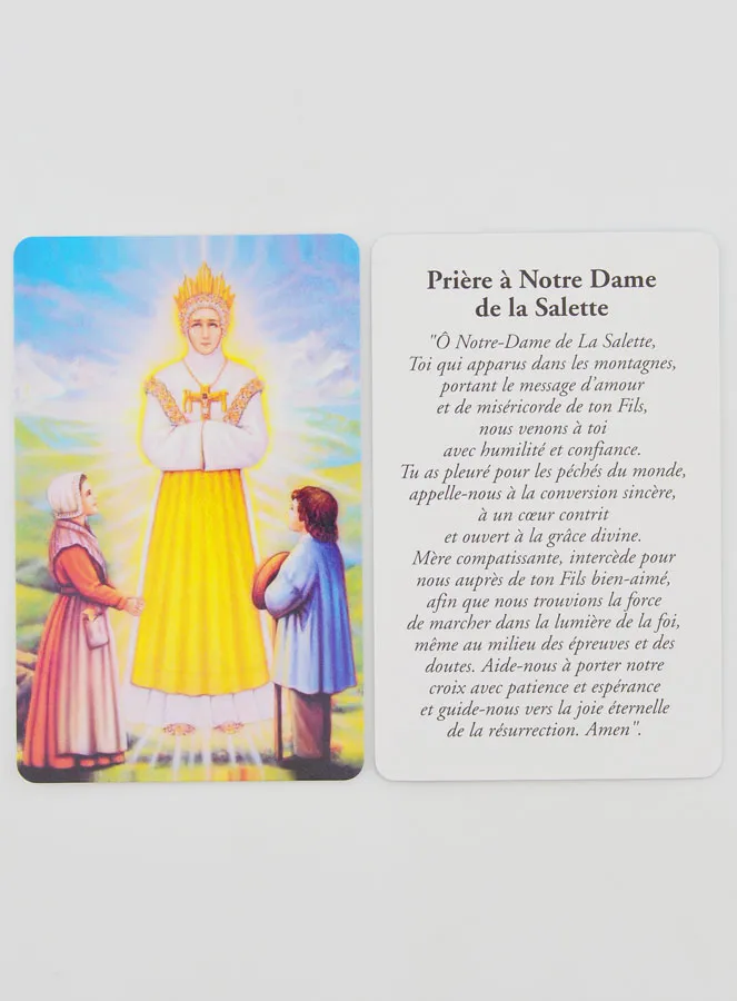 Gebedskaart voor Onze Lieve Vrouw van La Salette (pic 3)