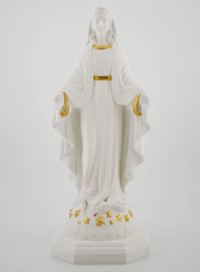 Religieus Beeld Maria op Sokkel 21cm (pic 1)
