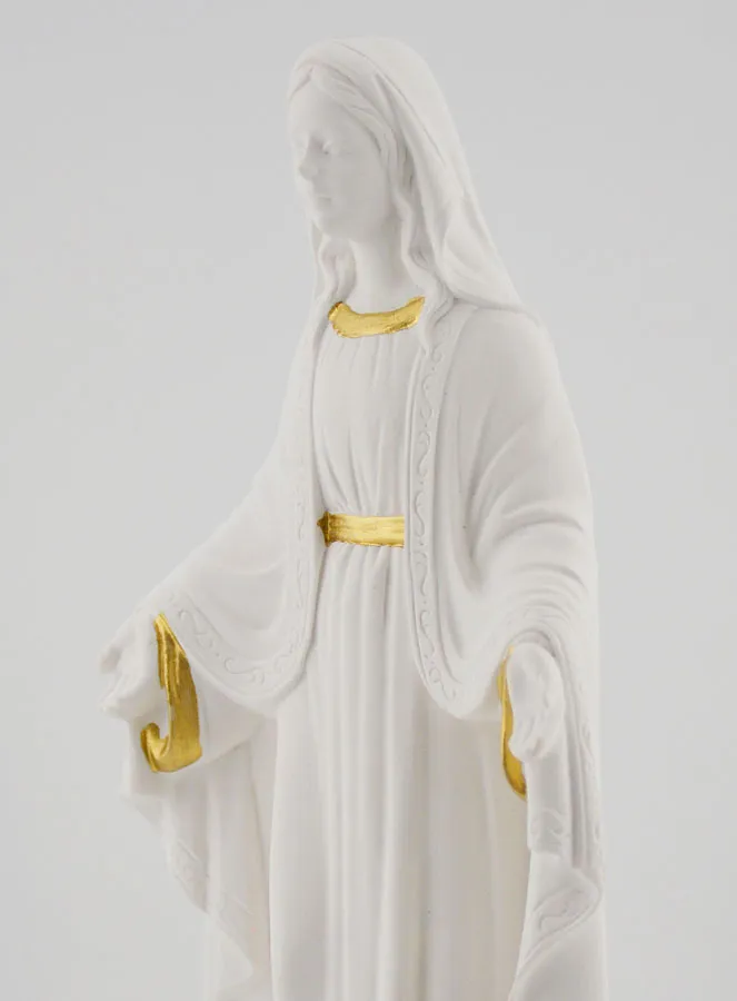 Religieus Beeld Maria op Sokkel 21cm (pic 4)