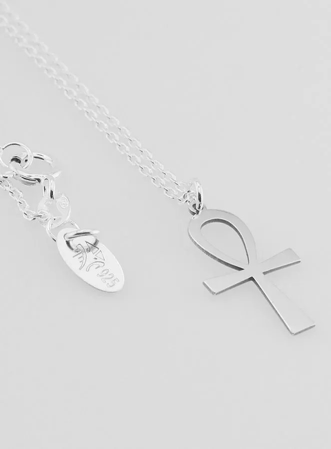Religieus Collier en Egyptisch Kruis - 925 Zilver (pic 4)