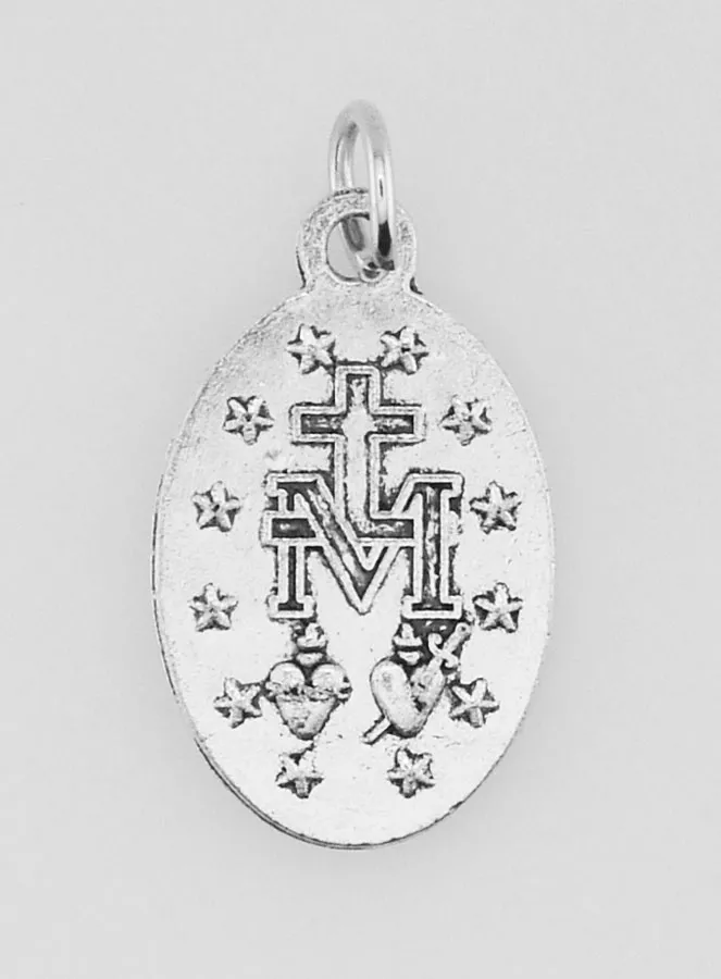 Geschulpte Wonderdadige Medaille 20 mm - Inscriptie in het Frans (pic 4)