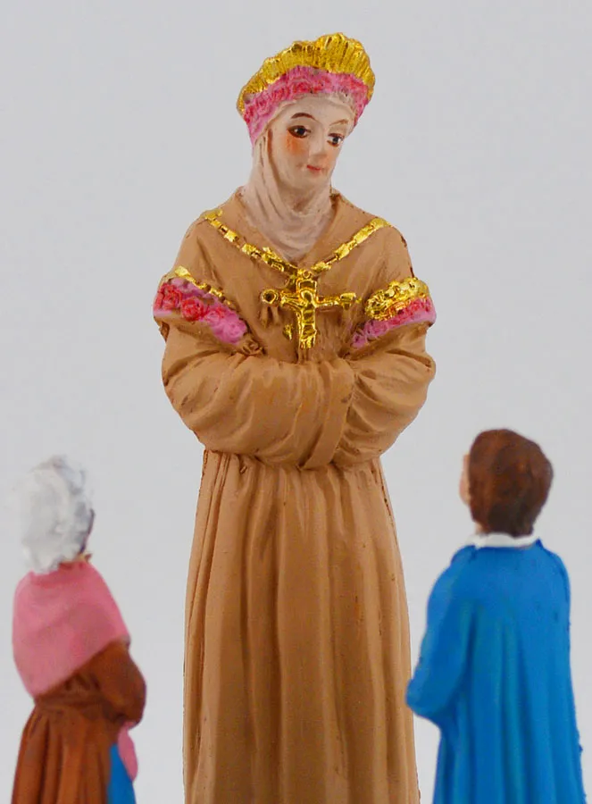 Religieus Beeld van Onze Lieve Vrouw van La Salette - 12cm (pic 4)