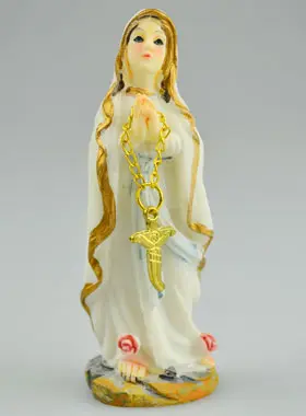 Beeld Maria van Lourdes 8 cm (pic 1)