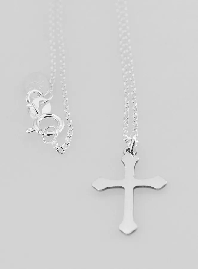 Religieuze Halsketting met Kruis - 925 Zilver (pic 3)