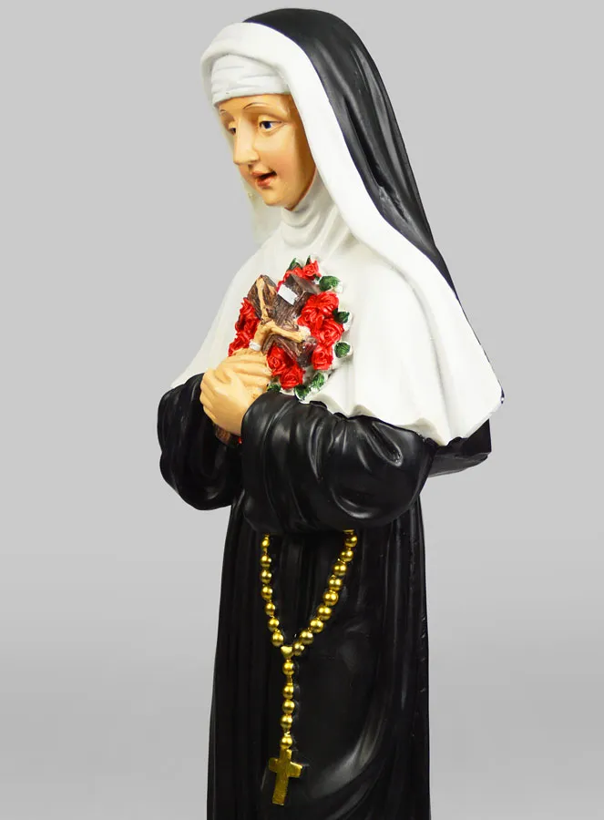 Relgieus Beeld van Heilige Rita Van Cascia - 60 cm (pic 4)